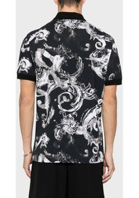 Resim Versace Jeans Couture Erkek Polo Yaka T Shirt 76gag6s0 Js286 899 Siyah 