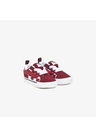 Resim Vans Knu Skool Elastic Lace Çocuk Bordo Sneaker Vn000d0kbrd1 Bordo 