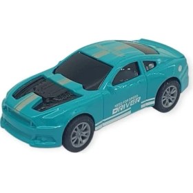 Resim Çek Bırak Metal Küçük Arabalar 8 cm - SH40031 - Turkuaz Need For Speed 