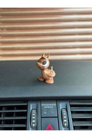 Resim 3dbaydesign SEVİMLİ ÖRDEK TORPİDO AKSESUARI (KAHVERENGİ ) 