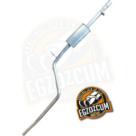 Resim Egzozcum Dacia Logan Sd Uyumlu Komple Susturucu Egzoz Takımı Eksoz 