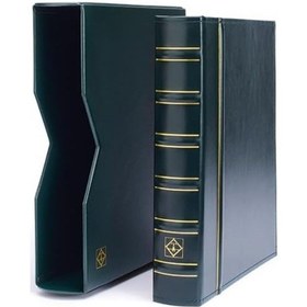 Resim Leuchtturm Varıo Klasik Dar Kasetli Klasör 257x316x63mm Kağıt Para, Pul, Zarf Ve Efemera Koleksiyonlarınız İçin İdealdir , Koyu Yeşil Kapak 