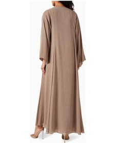 Resim Ronanna Şık Sequin Süslemeli Abaya Takımı İle Her Ortama Uygun Şıklık Ve Rahatlık Bej 