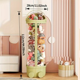 Resim 1 adet - Şeffaf Sevimli Şekilli Bebek Depolama Silindiri 111.99 cm / 142.01 cm / 172.01 cm, Snap-On Kapak ile, Peluş Oyuncaklar, Oyuncaklar, Bebekler, Koleksiyonlar - Taşınabilir Toz Geçirmez Tasarım, Oval Modern Ev Dekor Depolama Kutusu, Oturma Odası, Aile Odası, Bebek Depolama Varili için Uygun, Üç Farklı Boyutta Mevcut. Cadılar Bayramı ve Noel için Mevcut 