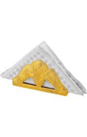 Resim Sena Telkari Metal Peçetelik (258-K) 