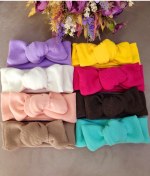 Resim SeherBebeButik Kız Çocuk & Bebek Ribana Bandana 8'li Set 