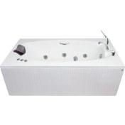 Resim San Diego Jakuzi 184x102 h:63 Rest Hidromasaj Sistemli Küvet (Gövde + Metal ayak + 4 yön panel) 