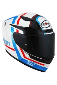 Resim Suomy Track-1 Kask Nınety Seven Whıte-Red 