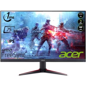 Resim Acer NITRO VG240Ybmiix 23.8" 75Hz 1ms (HDMI+Analog) FreeSync Full HD IPS Monitör UM.QV0EE.001 
