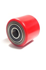 Resim Rolwal Poliüretan Transpalet Tekerleği Rulmanlı 80x70 