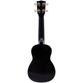 Resim Carlos CRU50-BK Siyah Soprano Ukulele 