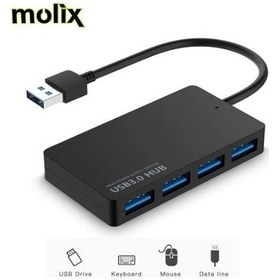 Resim Molix 4 Port Usb 3.0 Hub Çoklayıcı 