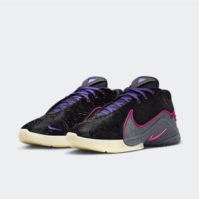Resim Nike Lebron Xxıı 22 'blacklight Erkek Basketbol Ayakkabı Fz1094-001 Siyah 