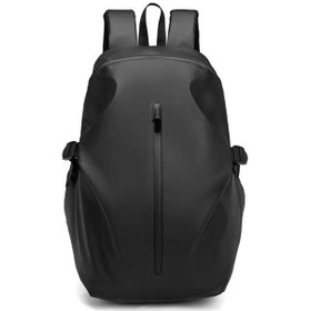 Resim Singree Büyük Kapasiteli Su Geçirmez Motosiklet Kask Çantası Unisex Sırt Çantası Siyah 