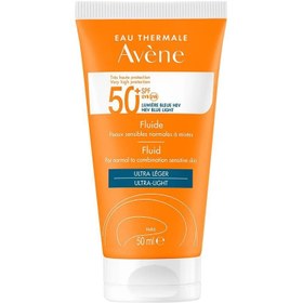 Resim Avene Fluide SPF 50+ TRSB Güneş Kremi 50 ml 