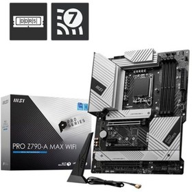 Resim MSI PRO Z790-A MAX WIFI-6E DDR5 HDMI-DP PCIE 4.0 1700p ATX 