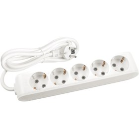 Resim Viko Multi-let 5'li Grup Priz Topraklı Çocuk Korumalı 5 M Beyaz - 90113505 