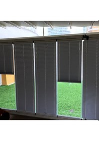 Resim Cam Balkon Plise Perde Karartma (Blackout) Vip, Alüminyum Kasa (442588932) 