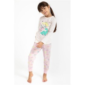 Resim Roly Poly 2793 Cute Animals Vanilya Kız Çocuk Pijama Takımı Vanilya 