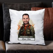 Resim Karikatürlü En Başarılı Erkek Avcı Yastık 