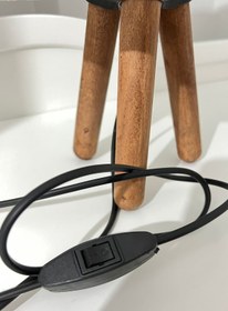 Resim dekomingo Kung Fu Panda Desenli Bebek Çocuk Odası Masaüstü Abajur 