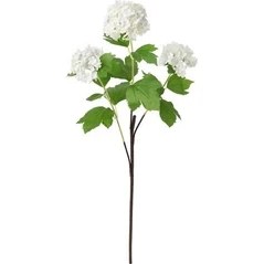 Resim IKEA Yapay Çiçek Kartopu Meridyendukkan 60 cm Yapay Bitki Ev Dekorasyon 