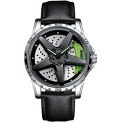 Resim Sones Yazole 513 Çelik Bantlı Takvimli Su Geçirmez Kuvars Saat Siyah Kadran 