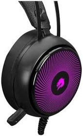 Resim ShadesU GameBooster, H12 "Rebel ",7 Renk RGB 7.1 Siyah Oyuncu Kulaklığı 