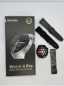 Resim Agm Teknoloji Haino Teko Watch 4 Pro RW32 Curved Amoled Ekran 3 Kordon Akıllı Saat Gümüş Siyah 