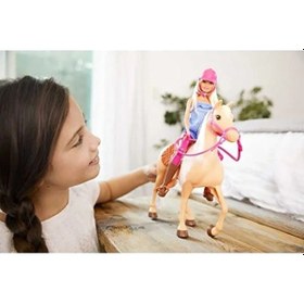 Resim Barbie Ve Atı Temalı Oyun Seti, 3 Yaş Ve Üzeri 