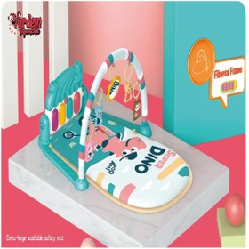 Resim LiliToys Baykuş Desenli Piyanolu Oyun Halısı Aynalı 3 Farklı Modda Kullanılabilir Oyuncak 