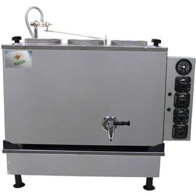 Resim 3 Gözlü İnoks Ofistipi Çay Kazanı Elektrikli İnoks Çay Makinesi 