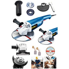 Resim Staxx Power ST180AG 2400W 180mm Büyük Boy Taşlama Makinesi + Taş 