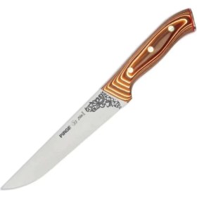 Resim 32103 Elite Kurban, Kasap Bıçağı 19 cm - Kahverengi Perçinli Kompozit Sap 