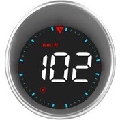 Resim Samdoo Araç Hud Gösterge Paneli: Hız, Yön, Aşırı Hız Ve Yorgunluk Alarmı İle Gps Destekli Araç İçi Ekran 