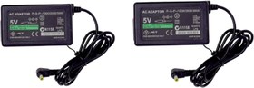 Resim MAXTECH Sony PSP 1000/2000/3000 Konsolu ile Uyumlu 2X Şarj Cihazı Psp Taşınabilir Güç Kaynağı Kablosu 