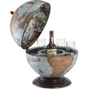 Resim Zoffoli Nettuno Classic Haritalı Dünya Bar 40CM Çap 