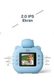 Resim MPIA Renkli Baskı Fotoğraf Makin Termal Yazıcı Kamera 16 GB Hediyeli 360 Derece Başlık Türkçe IOS Android 