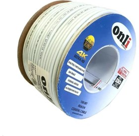 Resim Onli Rg6-U4 Anten Kablosu 100METRE 48TEL Yerli Üretim 