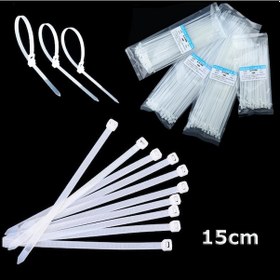 Resim 15Cm Cırt Kelepçesi 2.5 150Mm Kablo Bağı - 100 Adet 
