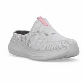 Resim King Paolo K5221 Alabanda Kadın Memory Foam Sabo Terlik Gri 