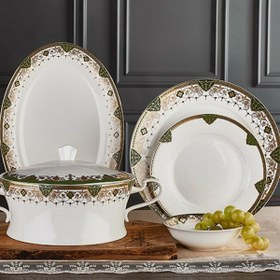 Resim AR 33031 Aryıldız Prestige Porselen 83 Parça Yemek Takımı 
