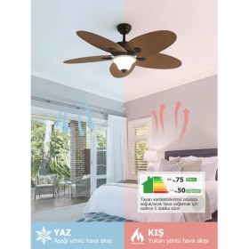 Resim Dlc Carpınteıro Tavan Vantilatörü 132 cm 