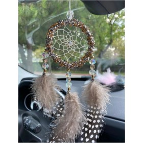 Resim Araç Balkon Aksesuar Araba Dikiz Aynası Dekorasyon Bebek Odası Duvar Süsü Gümüş ve Altın Taşlı 12 