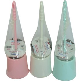 Resim Zambak Plastik Muhafazalı Ipek Tuvalet Klozet Fırça Takımı Karışık Renk ZP-121 