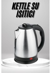 Resim Su Isıtıcı 220 - 240 V Paslanmaz Çelik Kettle Uzun Ömürlü 2000 Watt 