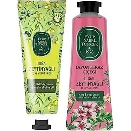 Resim Doğal Zeytinyağlı ve Kiraz Çiçeği El ve Vücut Kremi 50 ml 
