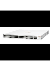 Resim Hp Aruba Instant On, Jl815a, 1830-48g, 48port, Gigabit, 24 Port Poe 370w, 4 Port Gigabit Sfp, Yöneti 