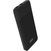 Resim Phixi Basic P10 10.000mah Slim Powerbank - Çift Çıkışlı, 2.1a Hızlı Şarj, Ergonomik Tasarım 