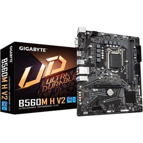 Resim GIGABYTE B560M H V2 DDR4 3200MHz HDMI mATX 1200p 